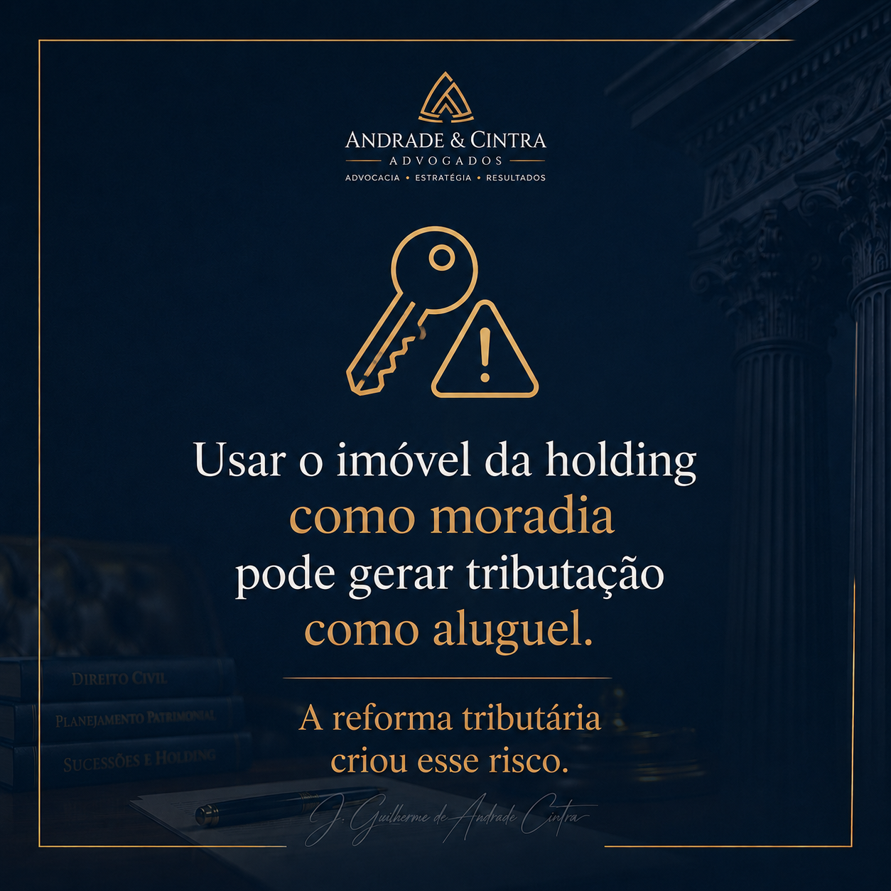 Imóvel da holding como moradia pode gerar tributação como aluguel