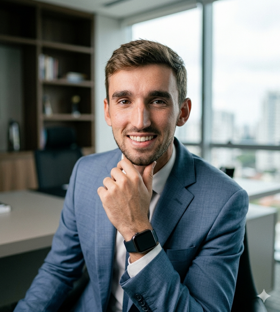 Retrato corporativo de Thiago Cintra — Business Development USA